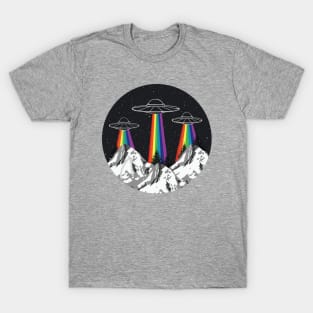 Rainbow Ufo T-Shirt